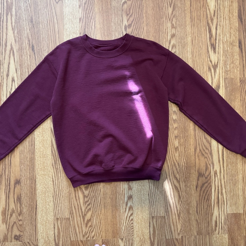 Women's Burgundy Sweater